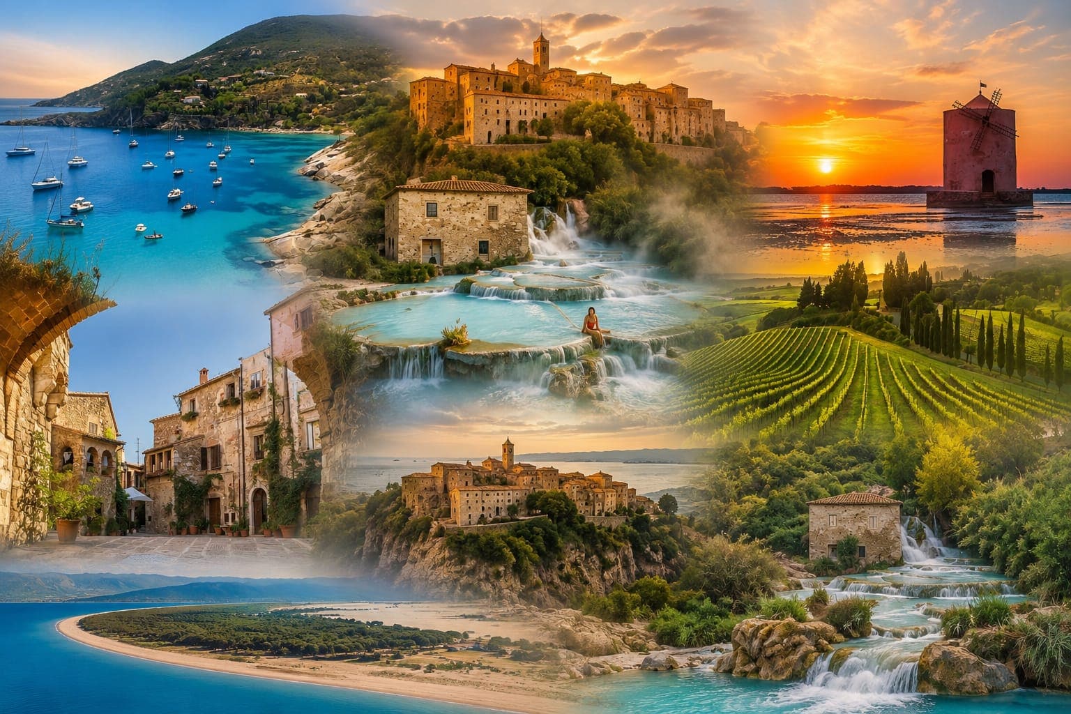 La Maremma Toscana: mare, borghi, terme e vigneti